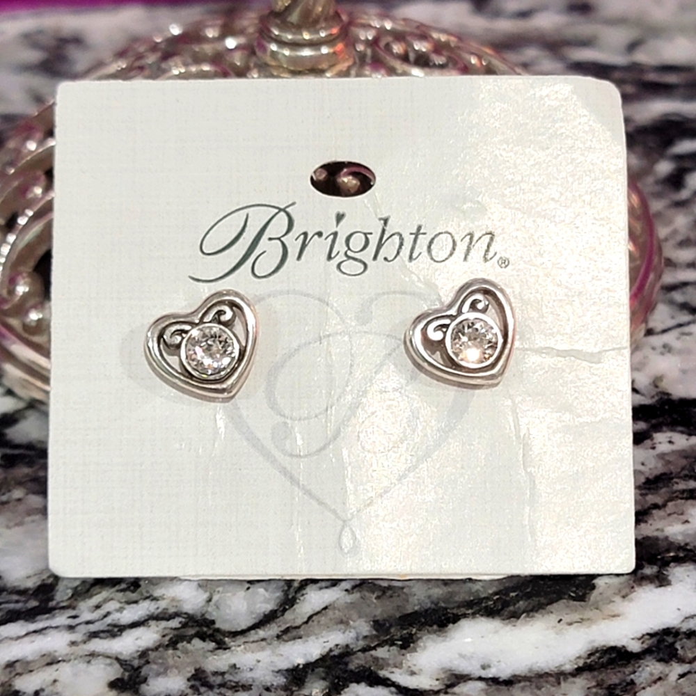 BRIGHTON RETIRED HEARTS OF SUMMER POST MINI EARRINGS NWT ✨️